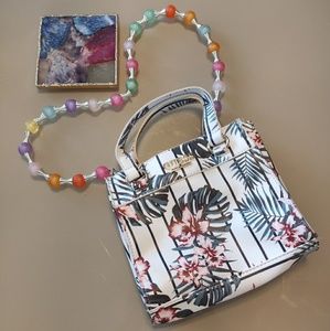 Final price 😋Guess tropical minibag beaded strap.